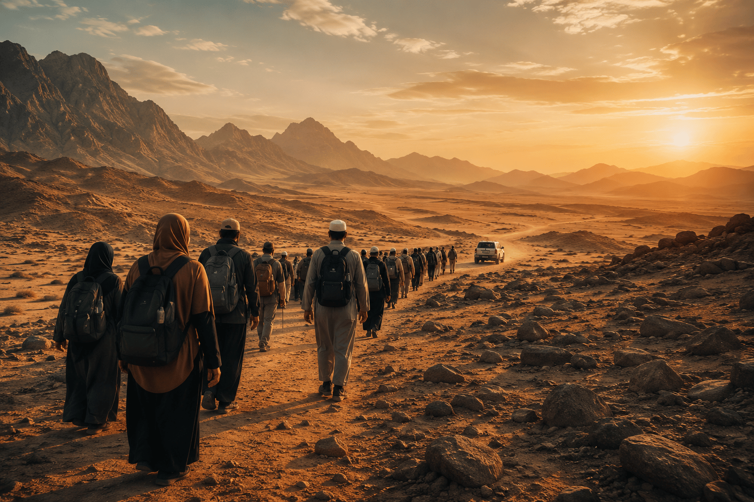 What Does the Hijrah Walk Route Include?