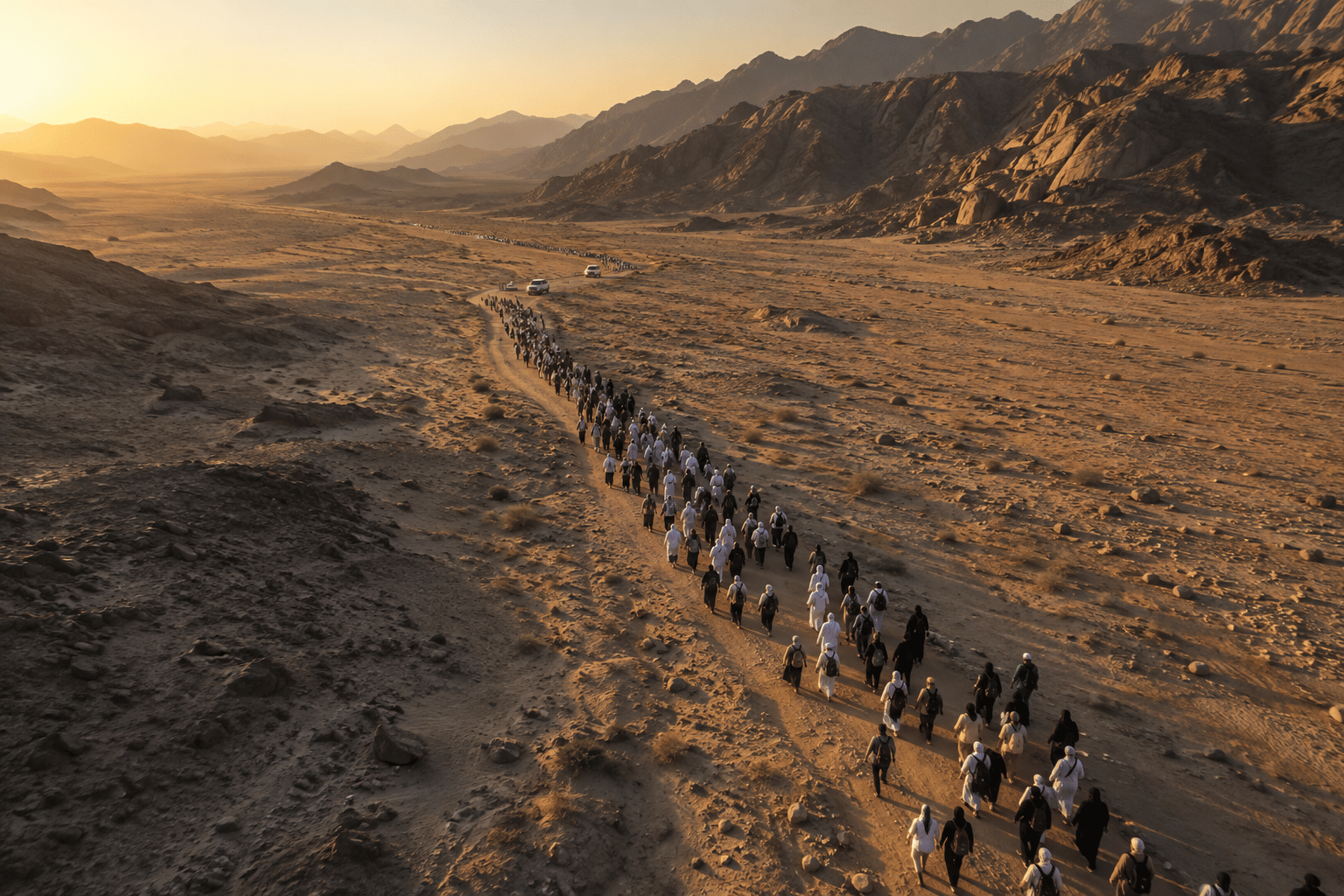 Inside the Hijrah Walk Route